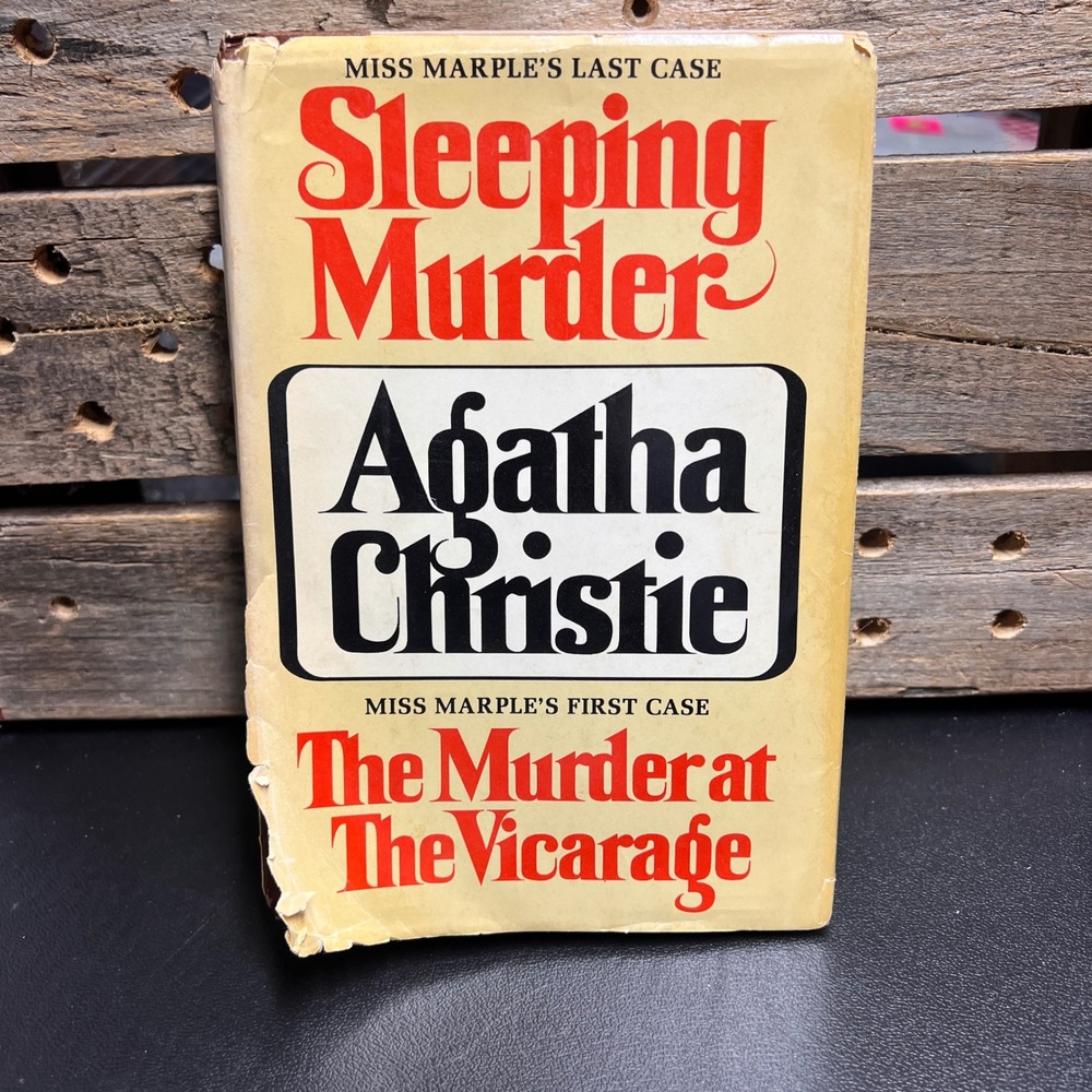 Agatha Christie Sleeping Murder & The Murder at the Vicarage Book Club Edition